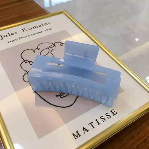 Hollow Square Hair Claw Clip